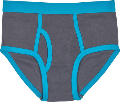 Boys Soft 100% Cotton Tagless Briefs (8-Pack / 6-7 Years old)