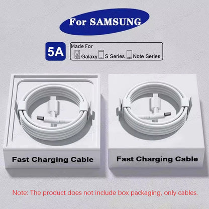 2PCS 45W PD USB-C Cable – Fast Charging & Data Cable for Samsung Galaxy S & Note Series