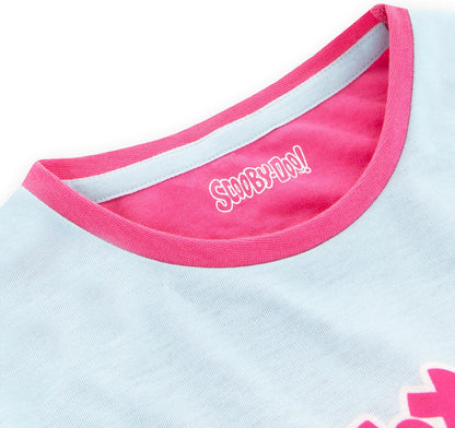 Scooby-Doo Girls Floral Nightdress – Short Sleeve Nightie (2 to 10 Years)