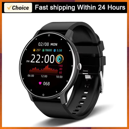 Smart Watch Women Men Ladies Gift Sport Fitness Men Watches Heart Rate Monitor Waterproof Smartwatch for Android IOS