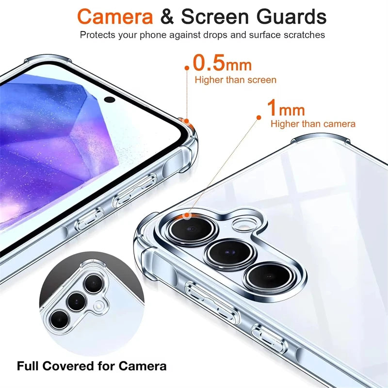 Shockproof Case for Samsung Galaxy A & 5G Series – Durable Protective Phone Cover