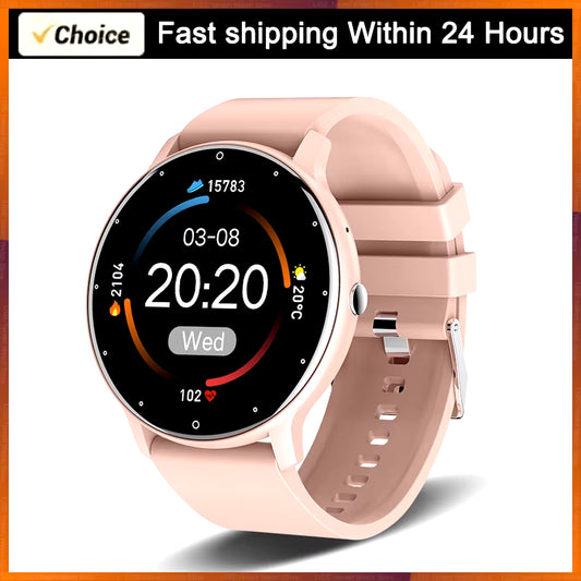 Smart Watch Women Men Ladies Gift Sport Fitness Men Watches Heart Rate Monitor Waterproof Smartwatch for Android IOS