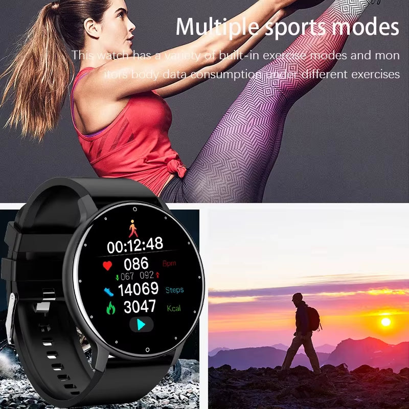 Smart Watch Women Men Ladies Gift Sport Fitness Men Watches Heart Rate Monitor Waterproof Smartwatch for Android IOS