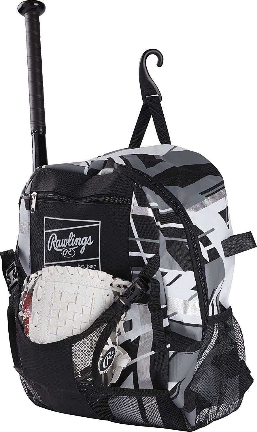 Remix Youth Baseball & Softball Backpack – T-Ball & Youth Gear Bag, Multi-Color Series