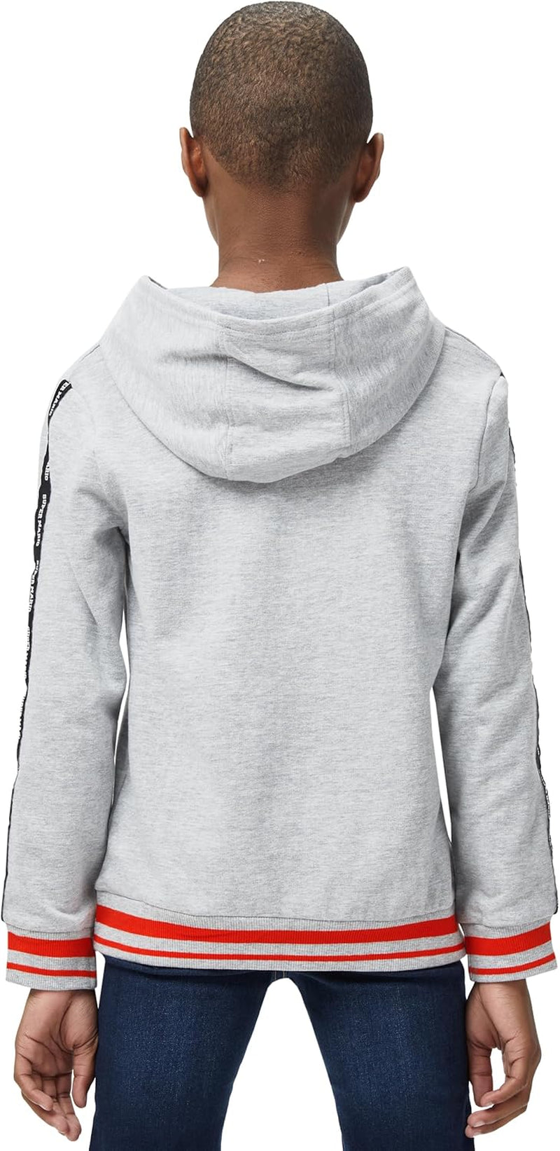 Hoodie | Mario Boys Hoodie | Ages 3 to 12 Years | Grey