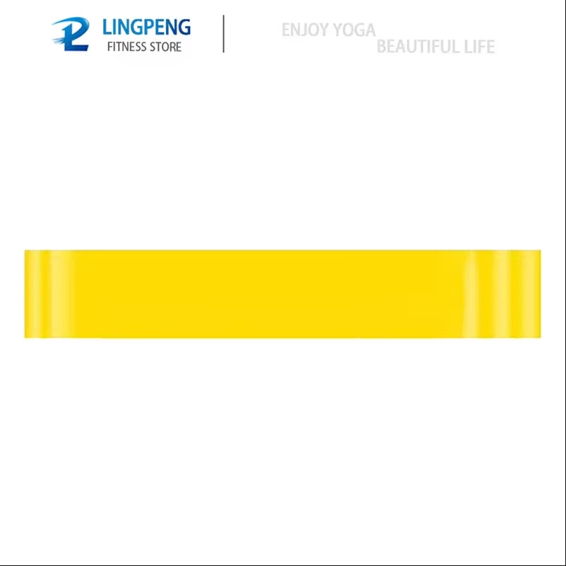 Resistance Bands Set – Yoga & Fitness Loop Bands for Legs, Hips, Squats, Dance & Stretching Exercises