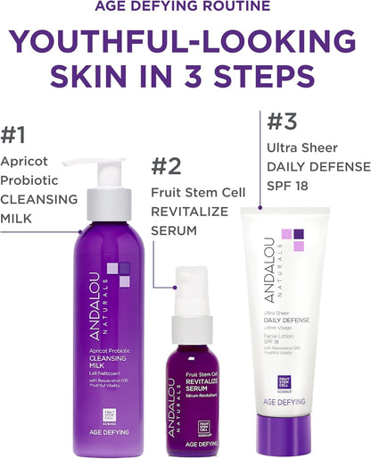 Ultra Sheer Daily Defence Facial Lotion with SPF 18 80 Ml