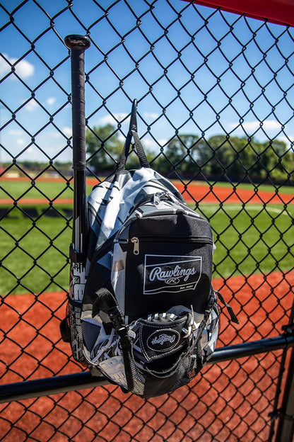 Remix Youth Baseball & Softball Backpack – T-Ball & Youth Gear Bag, Multi-Color Series