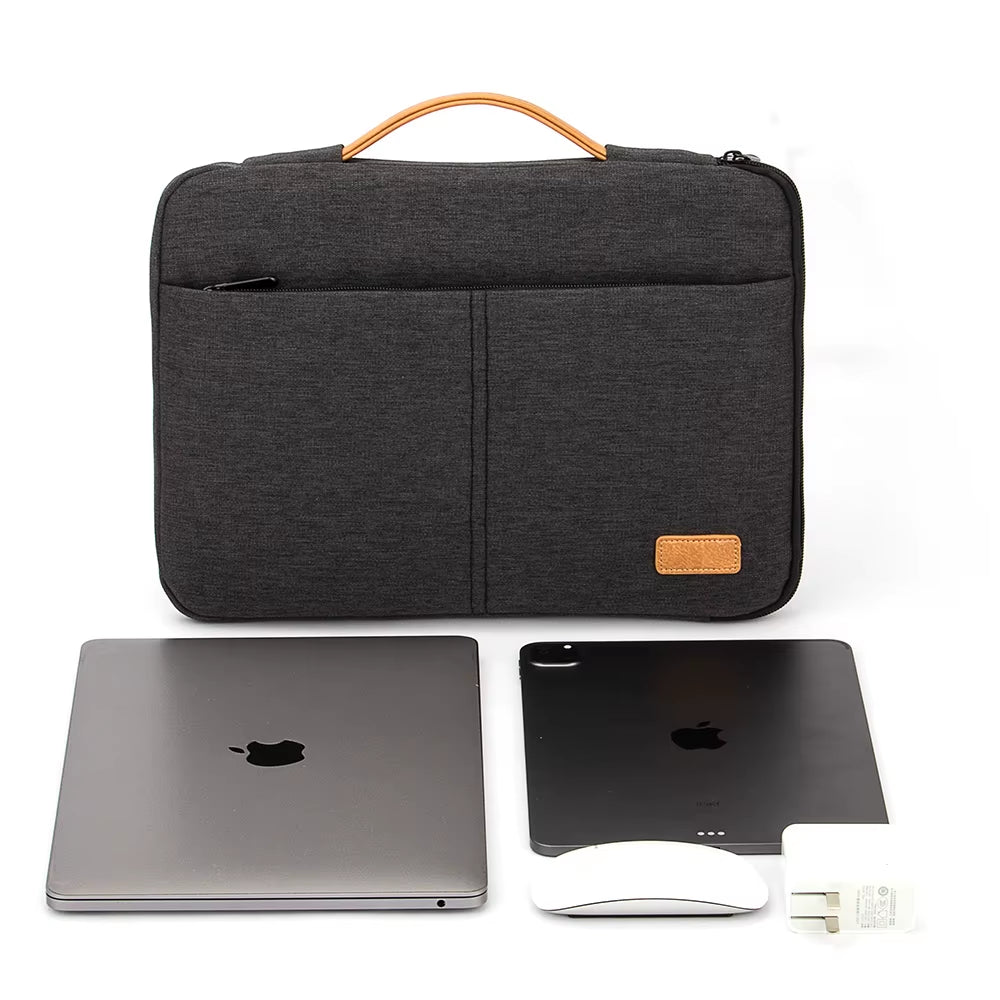 Laptop Sleeve Bag 14 Notebook Pouch for Macbook, HP, Dell, Acer (15.6 Inch)
