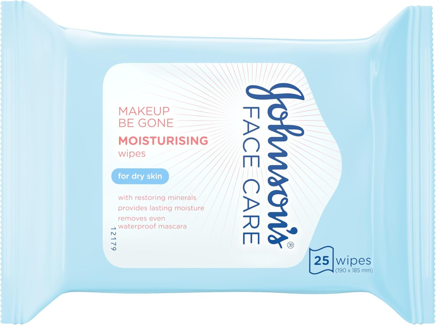 Face Care Makeup Moisturising Wipes with Coconut Water - Pack of 25 Wipes