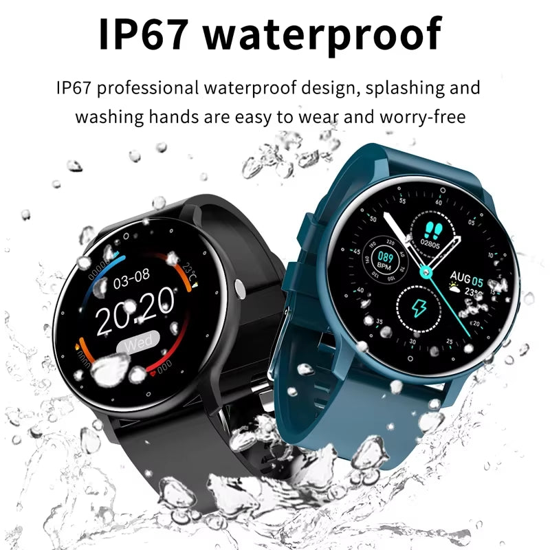 Smart Watch Women Men Ladies Gift Sport Fitness Men Watches Heart Rate Monitor Waterproof Smartwatch for Android IOS