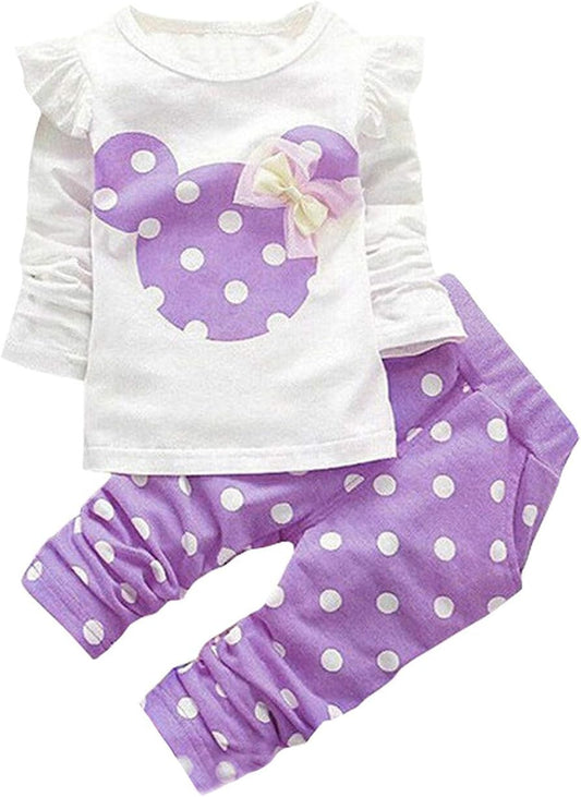 Cute Toddler Baby Girls Clothes Set | 3 - 6 Months