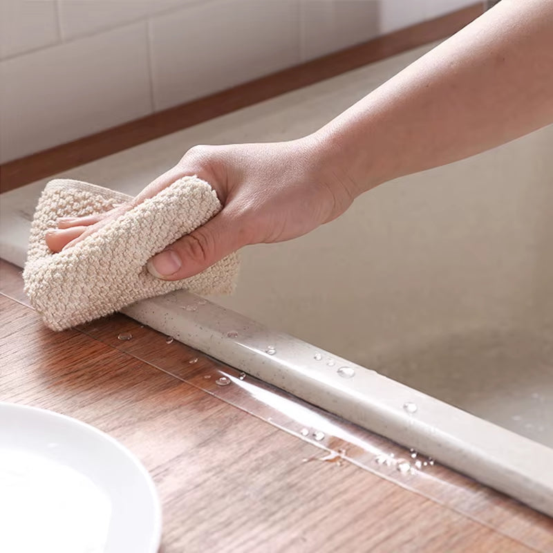 Clear Caulking Waterproof Sealing Tape for Kitchen Sink Bathroom Transparent Seif-Adhesive Gaps Sealing Strip Tape One Sided