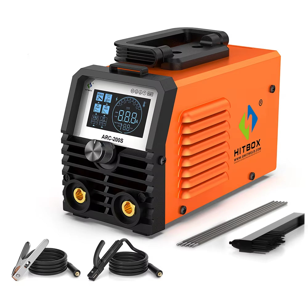 ARC200S 2-in-1 Welding Machine – ARC/MMA & Lift TIG IGBT Inverter, LED Digital Display, Portable 220V 10–200A Welder