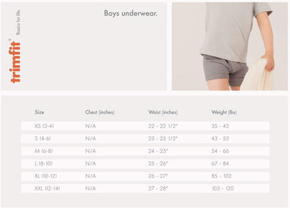 Boys Soft 100% Cotton Tagless Briefs (8-Pack / 6-7 Years old)