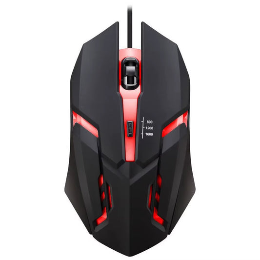 Ergonomic RGB Gaming Mouse – High-Quality 4-Button USB Mouse for Desktop & Laptop
