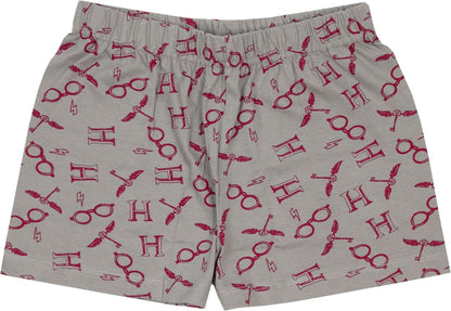 Girls Pyjama Set | Hogwarts Glitter | Kids Sleepwear for Bedtime | 11 - 12 Years