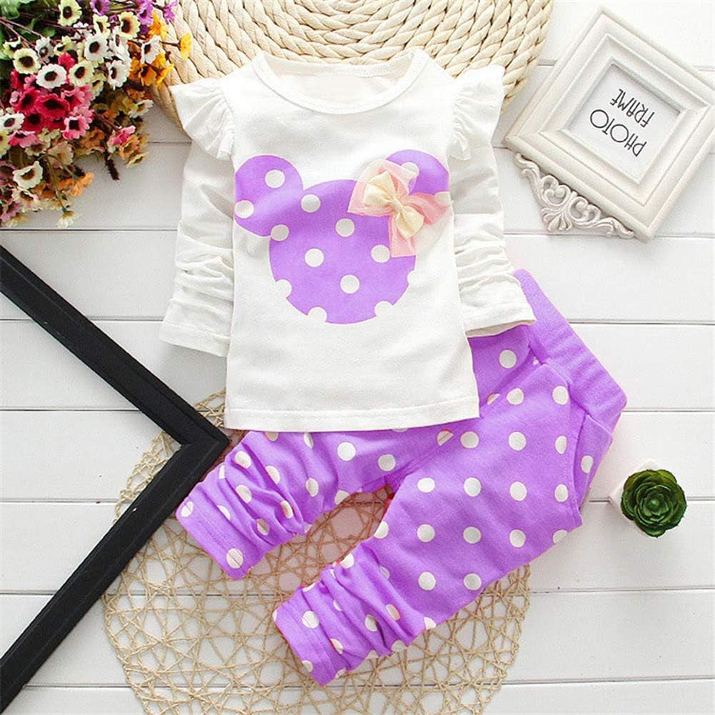Cute Toddler Baby Girls Clothes Set | 3 - 6 Months
