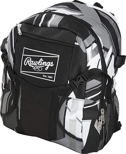 Remix Youth Baseball & Softball Backpack – T-Ball & Youth Gear Bag, Multi-Color Series