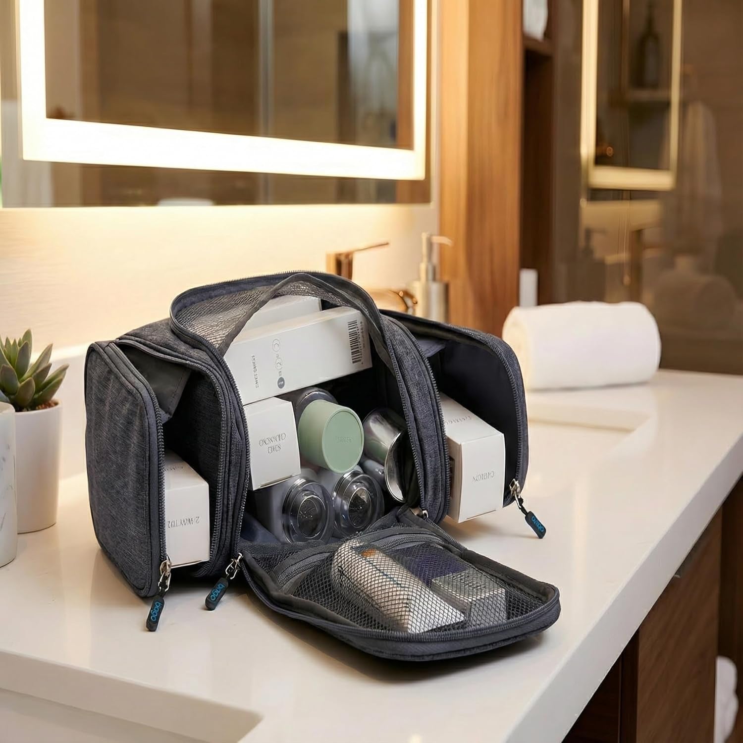 Travel Hanging Toiletry Wash Bag For Makeup Cosmetic
