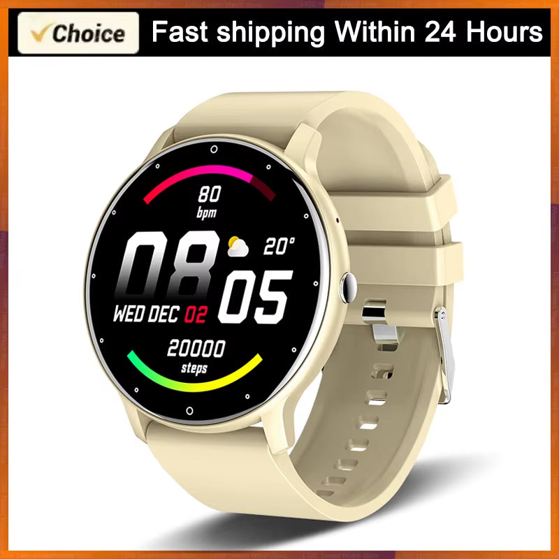 Smart Watch Women Men Ladies Gift Sport Fitness Men Watches Heart Rate Monitor Waterproof Smartwatch for Android IOS