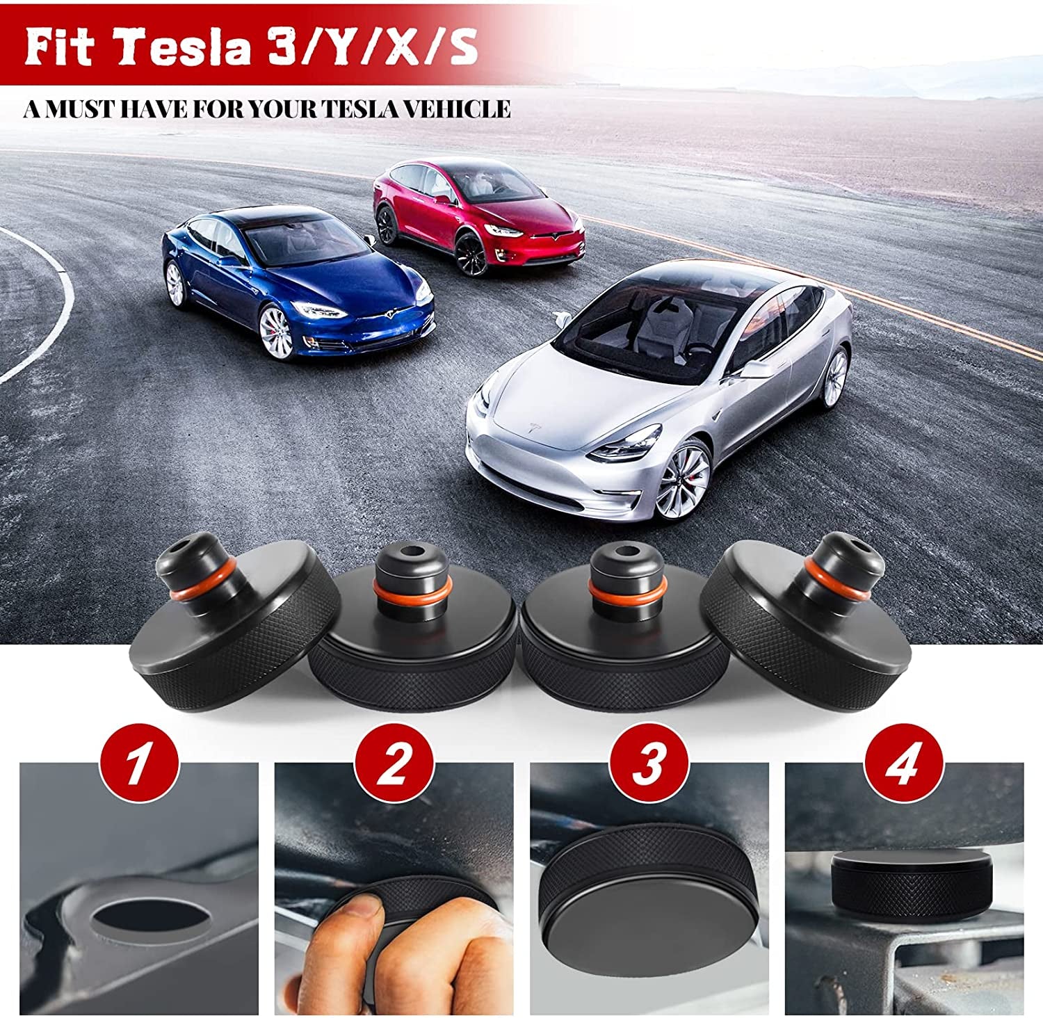 Lifting Jack Pad for Tesla Model 3 S X Y