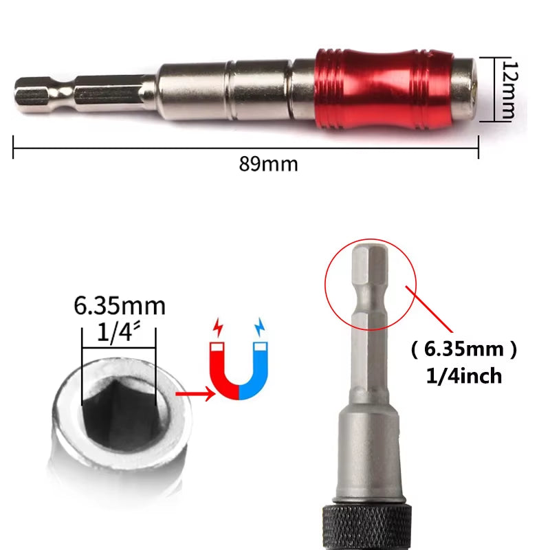 1/4" Hex Magnetic Ring Screwdriver 
