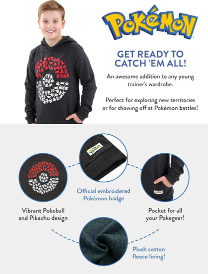 Pokemon Hoodie for Boys | 9 - 10 Years 