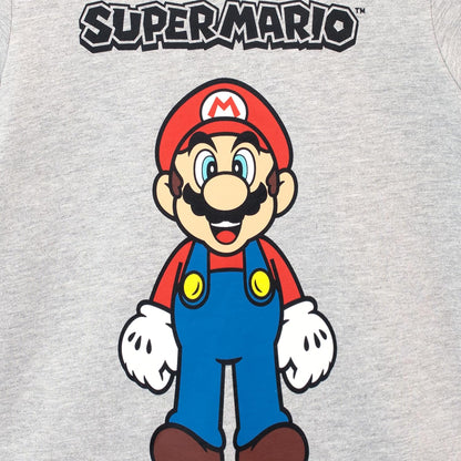 Hoodie | Mario Boys Hoodie | Ages 3 to 12 Years | Grey