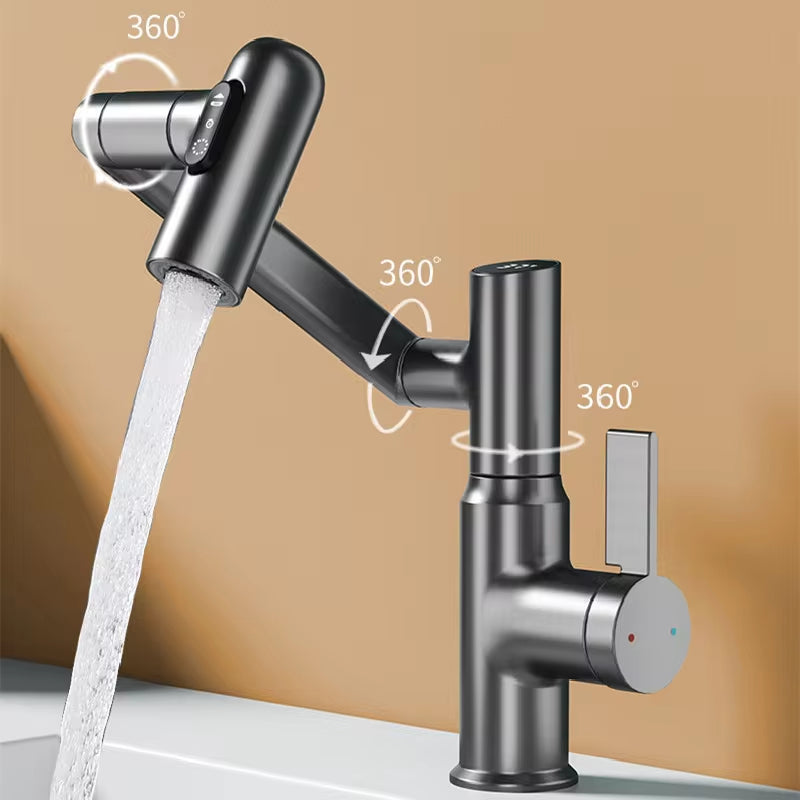 Digital 360° Rotating Smart Tap & Multi-Function Faucet 