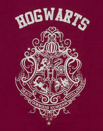 Girls Pyjama Set | Hogwarts Glitter | Kids Sleepwear for Bedtime | 11 - 12 Years