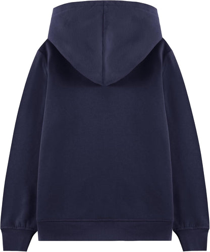 Kids Soft Brushed Fleece Zip-Up Hooded Sweatshirt Hoodie for Boys or Girls (4-12 Years)