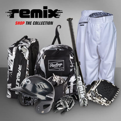 Remix Youth Baseball & Softball Backpack – T-Ball & Youth Gear Bag, Multi-Color Series