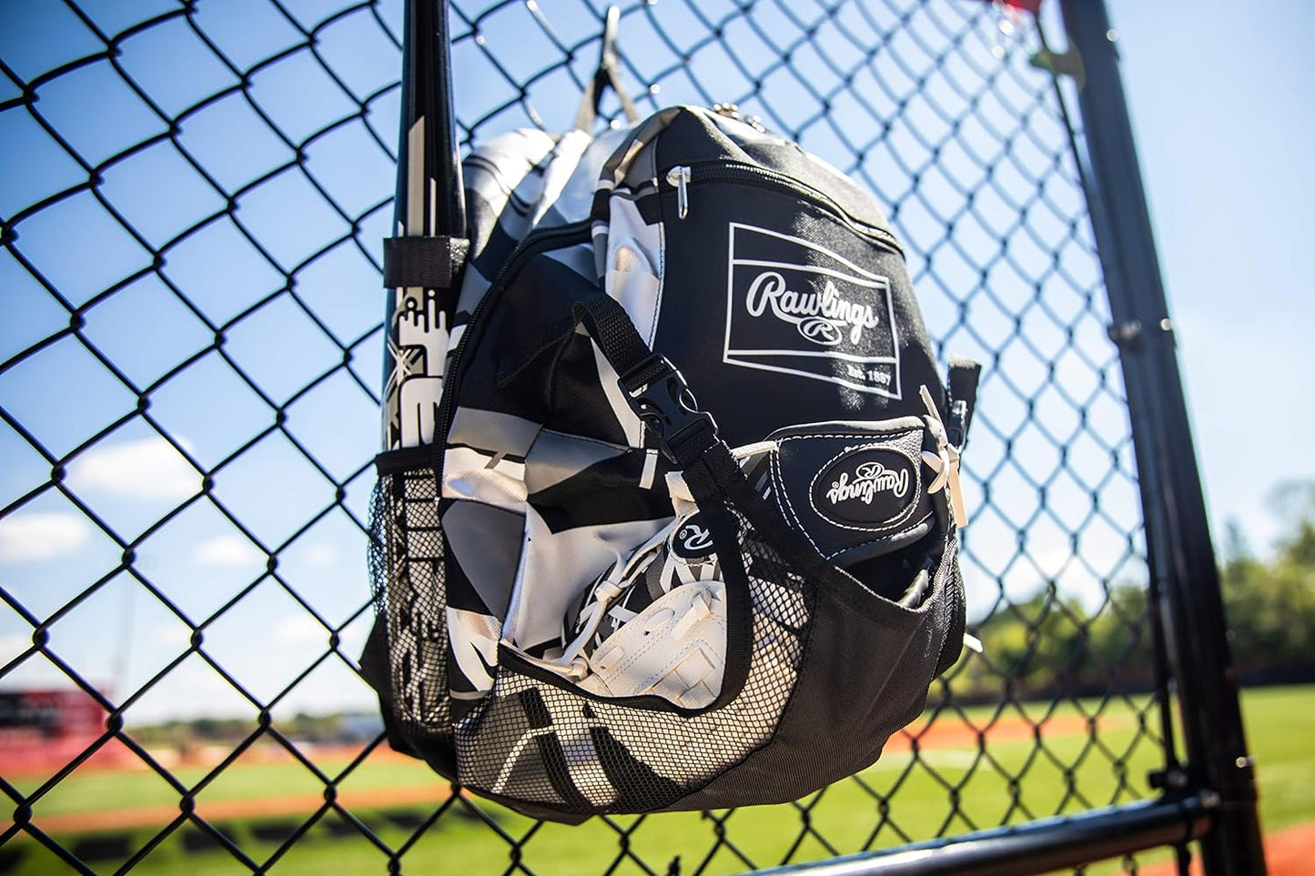 Remix Youth Baseball & Softball Backpack – T-Ball & Youth Gear Bag, Multi-Color Series