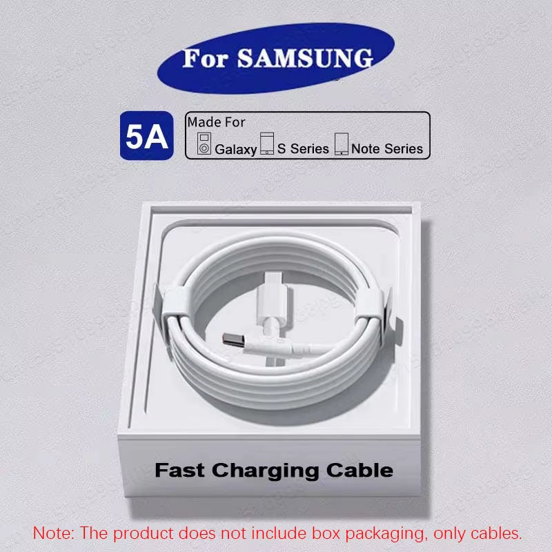 2PCS 45W PD USB-C Cable – Fast Charging & Data Cable for Samsung Galaxy S & Note Series