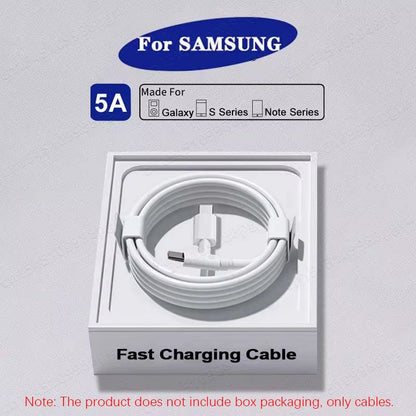 2PCS 45W PD USB-C Cable – Fast Charging & Data Cable for Samsung Galaxy S & Note Series