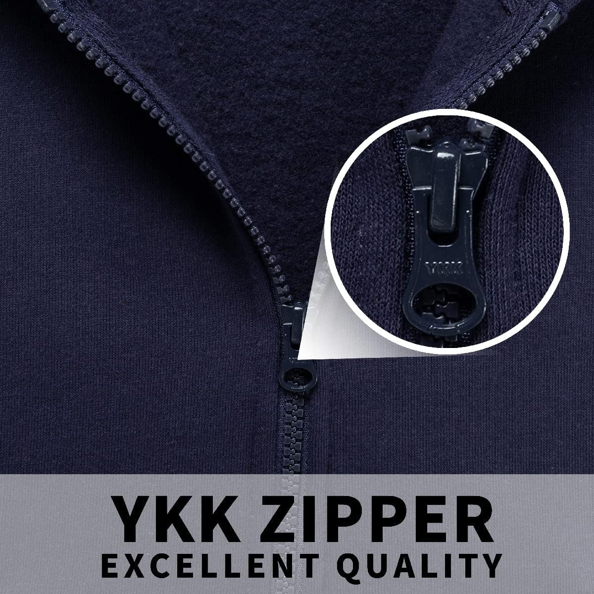 Kids Soft Brushed Fleece Zip-Up Hooded Sweatshirt Hoodie for Boys or Girls (4-12 Years)
