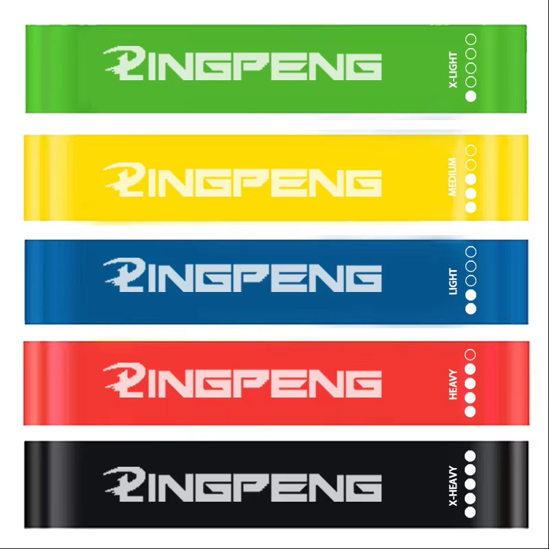Resistance Bands Set – Yoga & Fitness Loop Bands for Legs, Hips, Squats, Dance & Stretching Exercises
