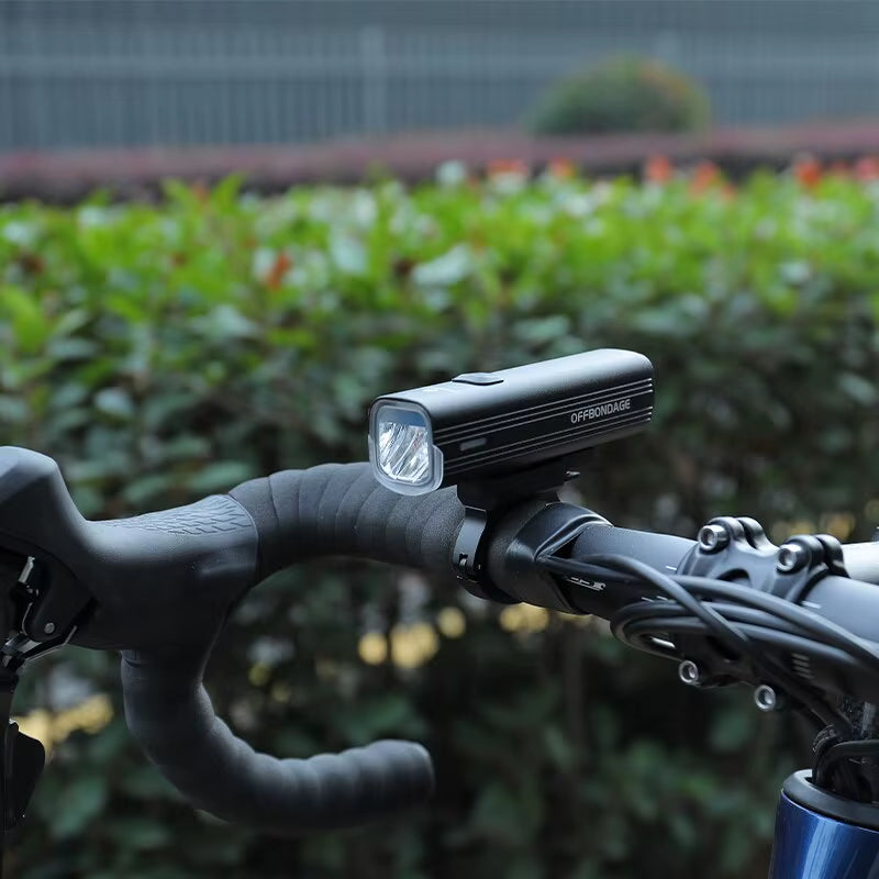 1000 Lumen Bicycle Headlight – USB Rechargeable Bike Light & Power Bank for MTB & Road Cycling