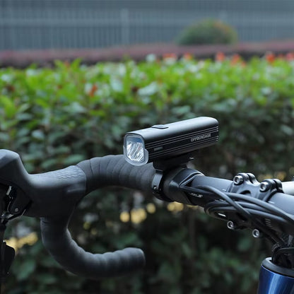 1000 Lumen Bicycle Headlight – USB Rechargeable Bike Light & Power Bank for MTB & Road Cycling