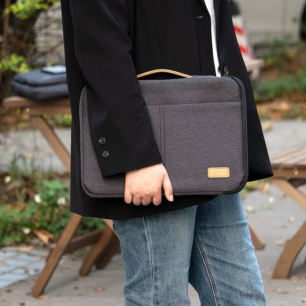 Laptop Sleeve Bag 14 Notebook Pouch for Macbook, HP, Dell, Acer (15.6 Inch)