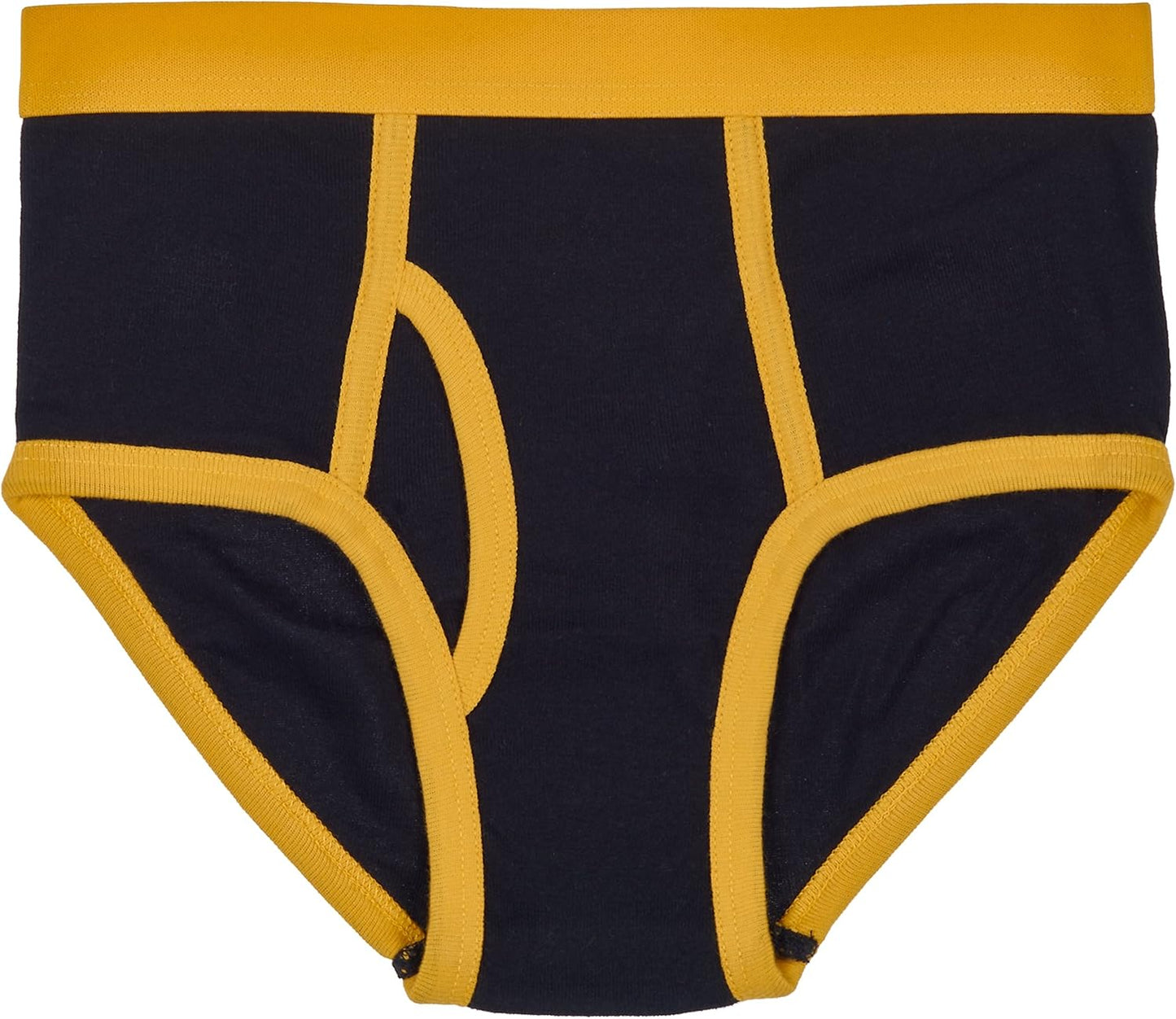 Boys Soft 100% Cotton Tagless Briefs (8-Pack / 6-7 Years old)