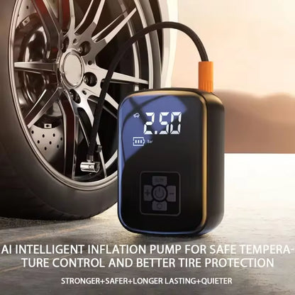 Wireless Electric Car Air Compressor – Portable Tire Inflator for Cars, Motorcycles, Bicycles, Boats & Sports Balls