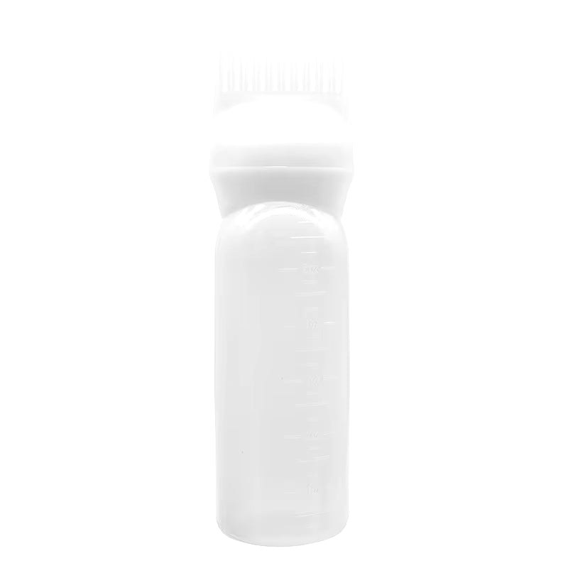 Salon Hair Oil & Dye Applicator Bottle with Comb – 3 Color Professional Tool