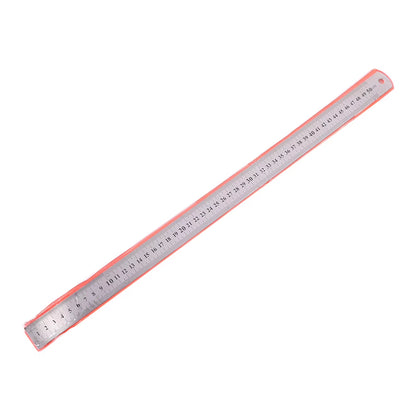 Stainless Steel Metal Straight Ruler Precision Double Sided Precision Measuring Tool Scale Metric Ruler Accessories 15-40Cm