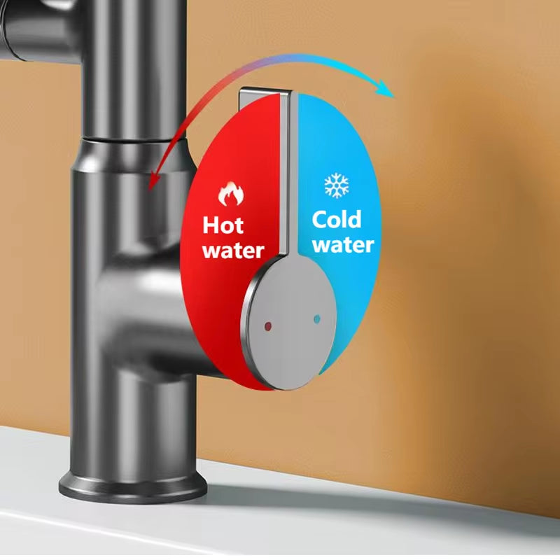 Digital 360° Rotating Smart Tap & Multi-Function Faucet 