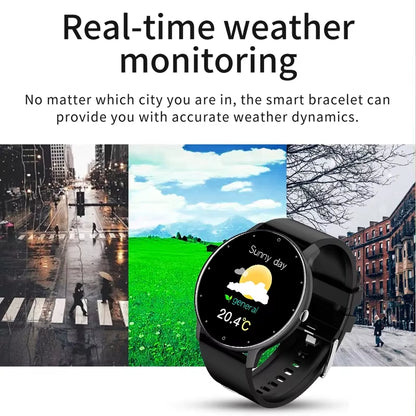 Smart Watch Women Men Ladies Gift Sport Fitness Men Watches Heart Rate Monitor Waterproof Smartwatch for Android IOS