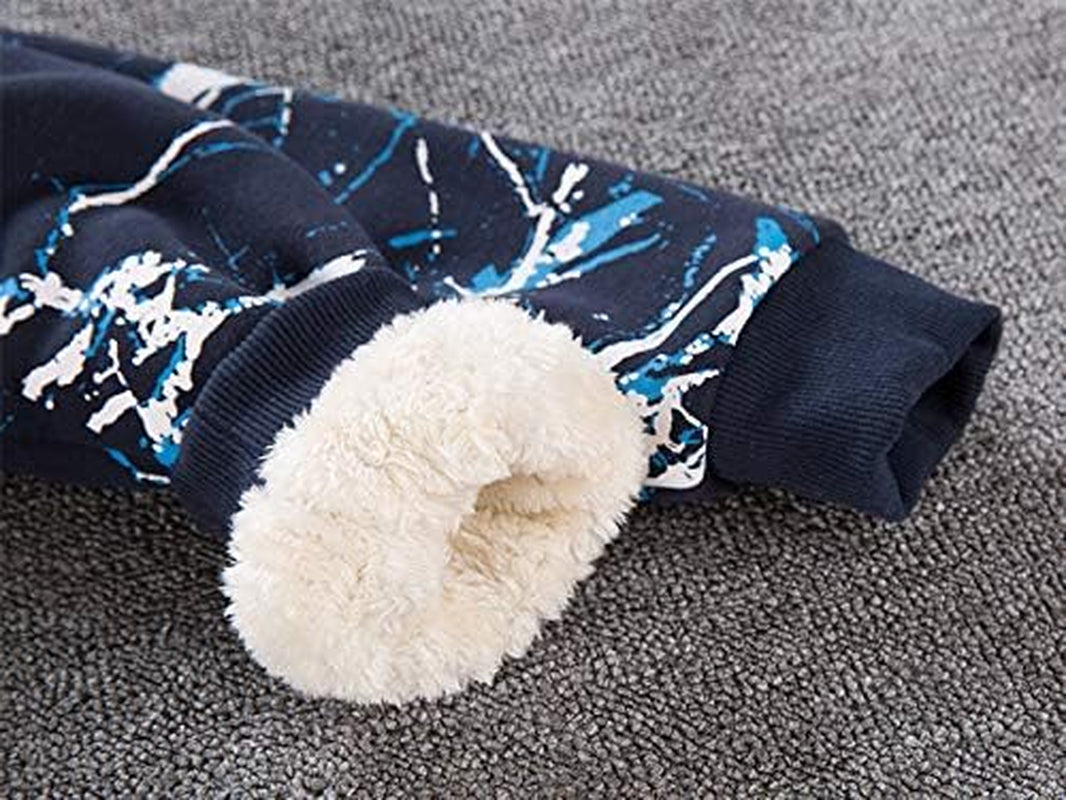 Kids Boys Girls Sherpa Fleece Lined Jacket 2-14 Years (Toddler/Kids)