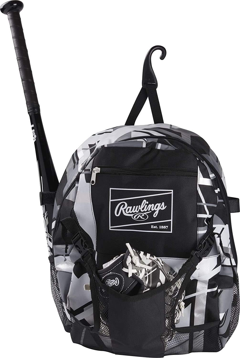 Remix Youth Baseball & Softball Backpack – T-Ball & Youth Gear Bag, Multi-Color Series