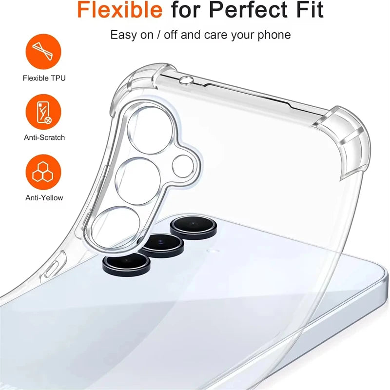 Shockproof Case for Samsung Galaxy A & 5G Series – Durable Protective Phone Cover